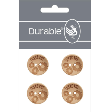 Durable  Knoop Dikke kus 25mm, 3 stuks