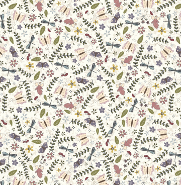 Lynette Anderson - Fairy Garden- 82000-04 cream