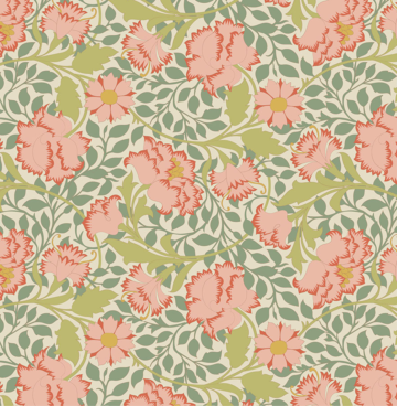 Tilda Sonbird  Flora Sage 100648