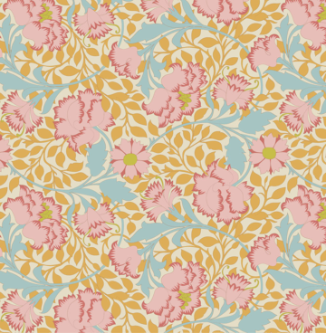 Tilda Sonbird  Flora Mustard 100658