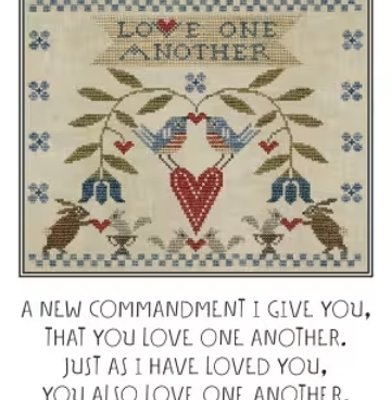 Borduurpatroon Love One Another