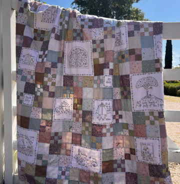 Patroon Slow and Steady quilt- Anni Downs
