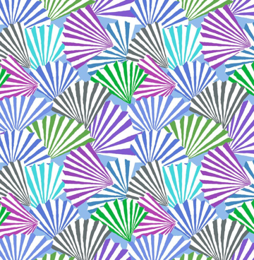 Kaffe Fassett PWGP211 blauw