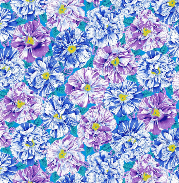 Kaffe Fassett PWPJ061 Blauw