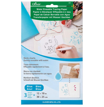 Clover water oplosbaar transferpapier 441