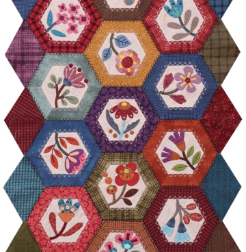 Happy Flower quilt  - Petit Patch Q111