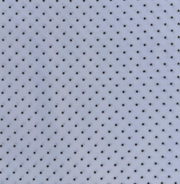 Moda ivoor met zwarte sterretjes 24106-72