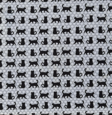 Halloween 24102-16 grijze poezen