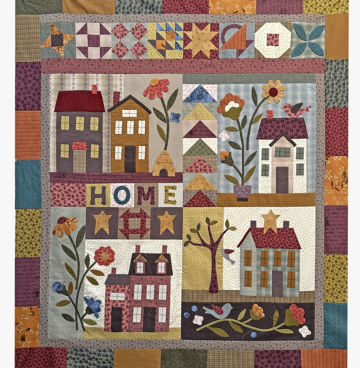 Happy Home quilt - patroon Petit Patch atelier