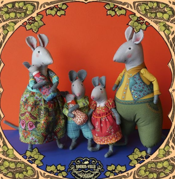 Odile pakket met muizenfamilie