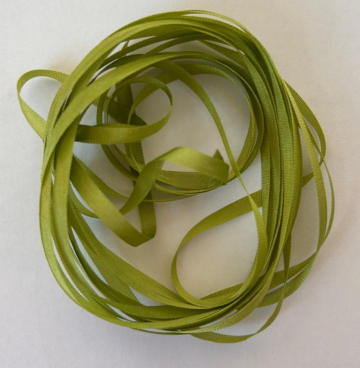 Zijde lint groen 2132