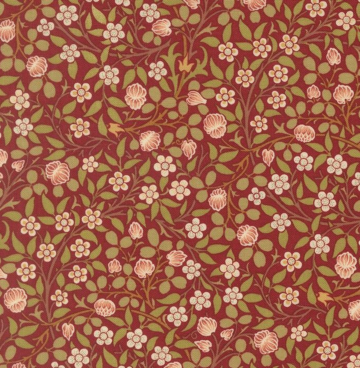 Morris Muse - Barbara Brackman 13385-16 rood