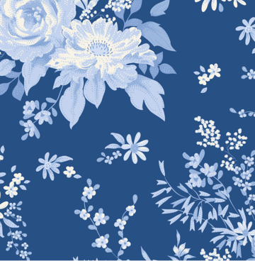Tilda Something blue 100677-Wildgarden-Night