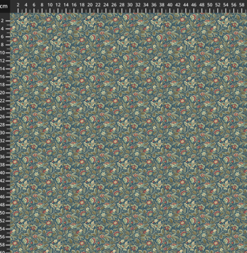 Manoir – Deborah Edwards for Northcott / Antiques Roadshow 28971-68 blauw