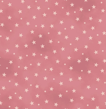 Renaissance 4513-014 roze sterren