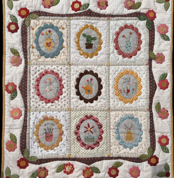 Garden Quilt - Janine Alers - House of Quilts