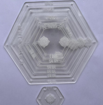 Hexagonnen Template set
