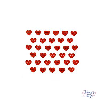 Hartjes knoopjes - 11155 HAPPY HEART DAY