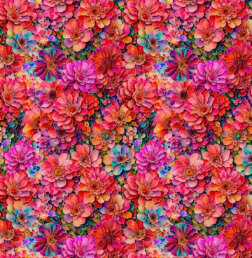 Marlies Janssen of Candy Quilt Designs Y5802-562 Blooms / 3906-329
