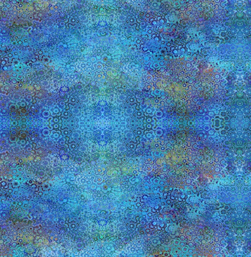 Marlies Janssen of Candy Quilt Designs Y5807-61 Turquoise / 3906-342