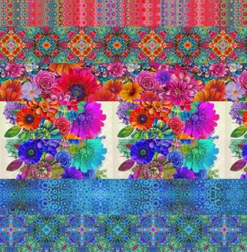 FQ stofpakketje Marlies Janssen of Candy Quilt Designs (50x55 cm)