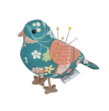 Speldenkussen vogel