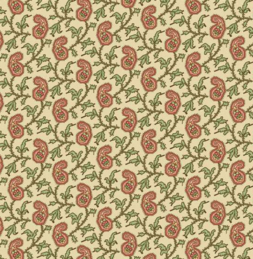 Jingle Bell van Laundry Basket Quilts - Edyta Sitar 10348 L buttercream