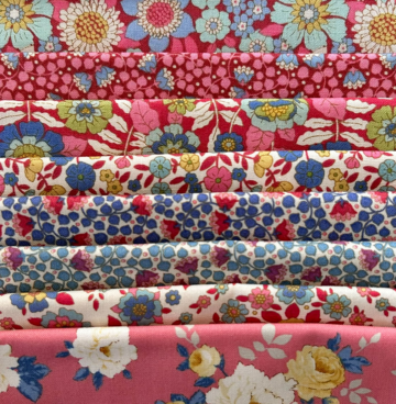 F8 stofpakketje Tilda roze (25x55 cm)