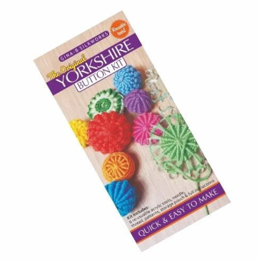 The Original Yorkshire Button Kit – Gina-B Silkworks