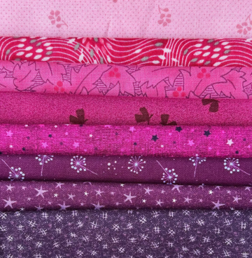 F8 stofpakketje Roze (25x55 cm)