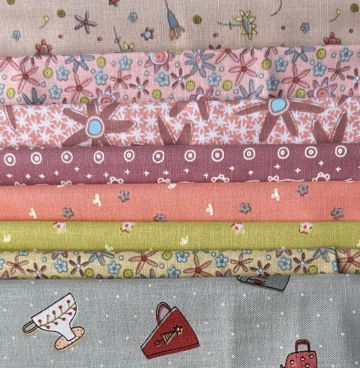 F8 stofpakketje Anni Downs (25x55 cm)