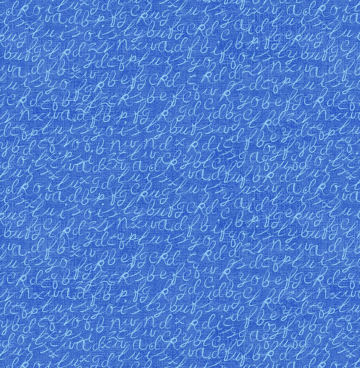 Quilting rainbow 4512-924 blauw
