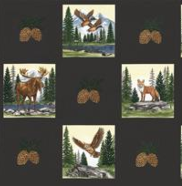 Northwoods Lodge Panel Soil 56197-22
