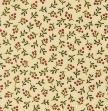 Merry Manor Metallic - Moda 33866-11 cream