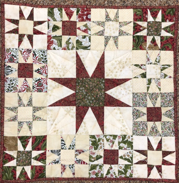 Sterren Merry Manor quiltpakket