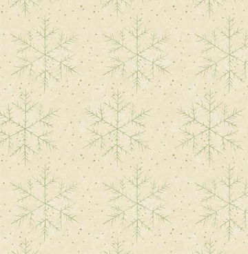 Snow Flurry - Edyta Sitar 10300 LG Snowflake cream
