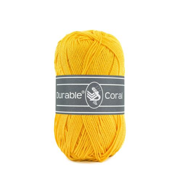 Durable Coral brei- en haakgaren 50 gram 125 meter 100 % katoen - Kleur 2183