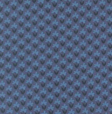 Elizabeth Hartman Scenery – Moda Fabrics 51271-15 denim