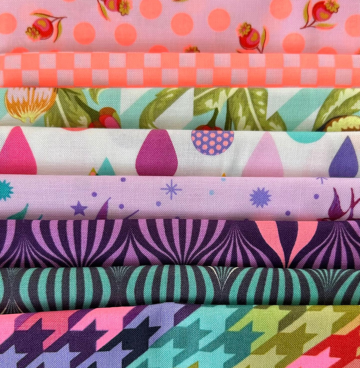 F8 pakketjes Tula Pink multi (25x55 cm)