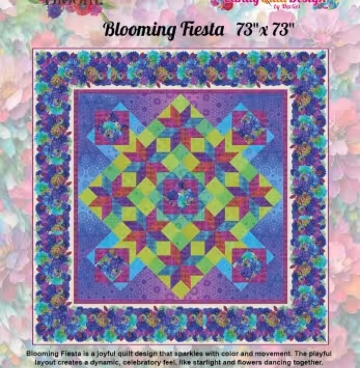 Blooming Fiesta patroon - Marlies Janssen