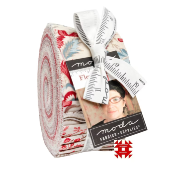 Jelly roll Fleur de Paris - French General - Moda