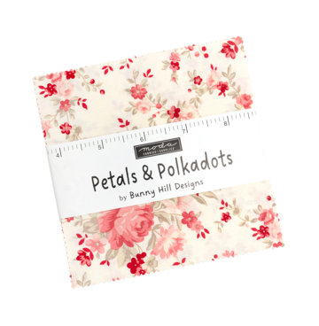 Charm pack Petals & Polkadots Bunny Hill Designs – Moda