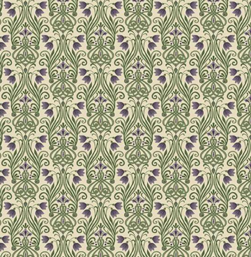 Kindred van Makower UK210 Q lily cream lila tulp