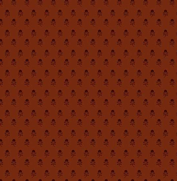 Jo Morton – Trunk Treasures 5203 R Ditsy Sienna roestbruin