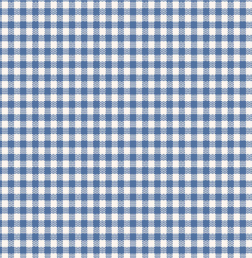Tilda Dubbelbreed 150016 Gingham blauw