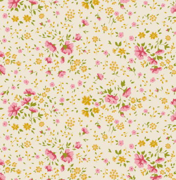 Dubbelbreed 150011 roze/geel