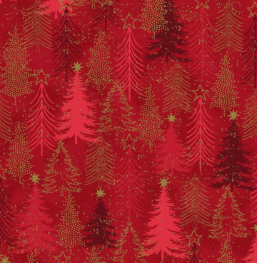 Snow Crystals 4593-401 rood goud
