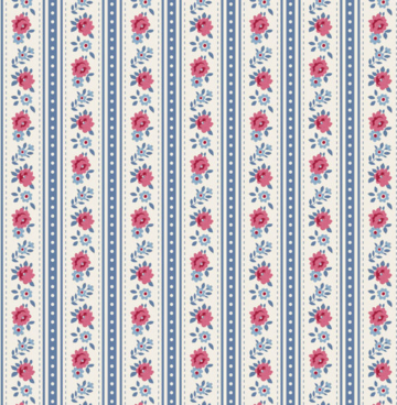 Tilda Village Life 100700 Agnes blauw