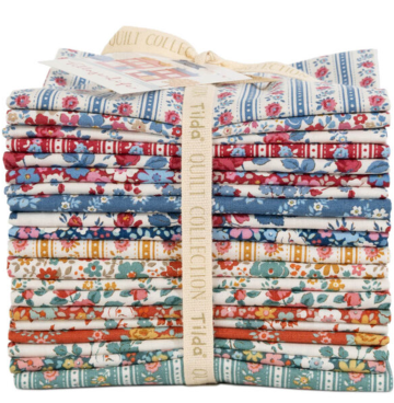 F8 bundel Tilda Village Life (25x55 cm)