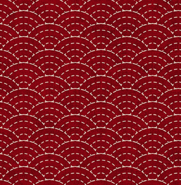 Emi-Yuki – Japanse sfeer in stof 4504-212 rood